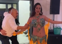 Ақмола обласындағы мейрамханада ер адам биші әйелге шабуыл жасаған (ВИДЕО)