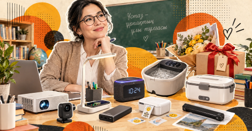 ​МҰҒАЛІМДЕР КҮНІнде ұстазға ГАДЖЕТ сыйлау - ұтымды шешім