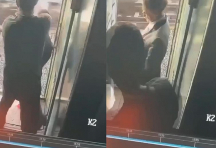 Ресейде ер адам жолсерікті пойыздан итеріп жіберген