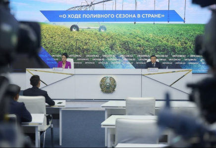 Биыл 1,2 млн га алқапты суару үшін шамамен 11 млрд текше метр су алу жоспарда бар