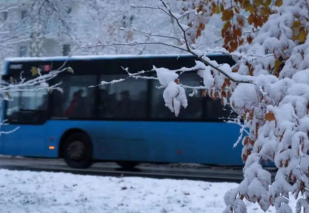 Қарағандыда көктайғақ кезінде автобус жаяу жүргіншіні қағып өлтірді