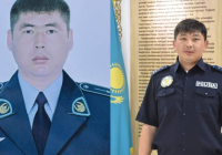 Атырауда полицейлер жарақат алған екі жасар баланы ауруханаға жедел жеткізді