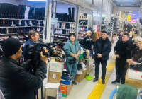 ​Шымкенттегі «Алаш» базарында жаңа Конституция жобасы түсіндірілді