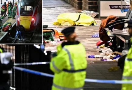 Англияда пойызда белгісіз біреу адамдарға пышақпен шабуылдап, 10 адам жарақат алды