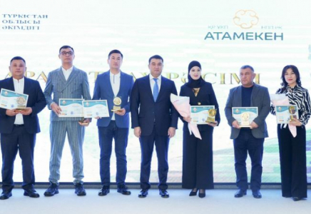 КӘСІПКЕРЛЕР КҮНІ: Түркістан облысындағы үздік бизнес өкілдері марапатталды КӘСІПКЕРЛЕР КҮНІ: Түркістан облысындағы үздік бизнес өкілдері марапатталды