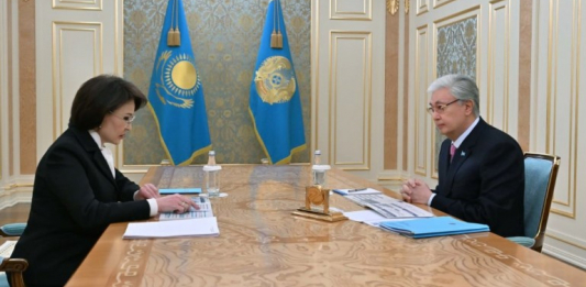 Тоқаев Денсаулық сақтау министрі Ақмарал Әлназарованы қабылдады