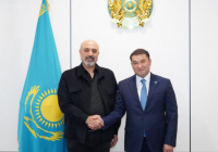 Түркістан облысының әкімі түркиялық «YDA Holding» компаниясының басқарма төрағасымен кездесті