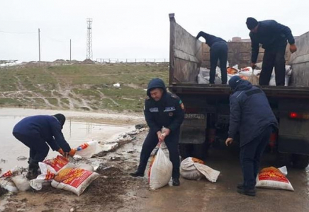 ТҮРКІСТАН: Су арнасын бұру жұмыстары атқарылып жатыр