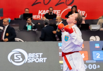  Шымкенттік Софья Берульцева – каратэ премьер-лигасының чемпионы атанды