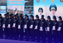 Шымкенттен тағы 27 азамат әскерге аттанды