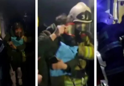 Атыраулық құтқарушылар қызыл жалын арасынан 11 адамды алып шықты