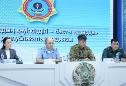 Шымкентте балалардың қауіпсіздігіне арналған республикалық акция өтті 