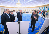 Президенттер Иран архивінен табылған қазақ тарихына қатысты көне қолжазбалар көрмесін тамашалады