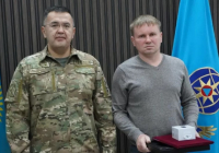 Көкшетауда 3 баланы құтқарып қалған тұрғын марапатталды