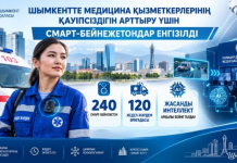 Шымкентте медицина қызметкерлерінің қауіпсіздігін арттыру үшін смарт-бейнежетондар енгізілді