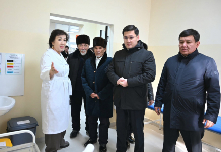 ТҮРКІСТАН: Жетісайда денсаулық сақтау нысандары ашылды