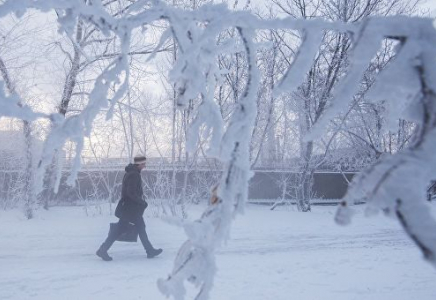 Бір жасар қызымен қар үстінде ұйықтап қалған мас еркек үсіп қала жаздады