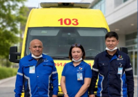 Шымкенттік фельдшер жүрегі тоқтап қалған науқасты аман алып қалды