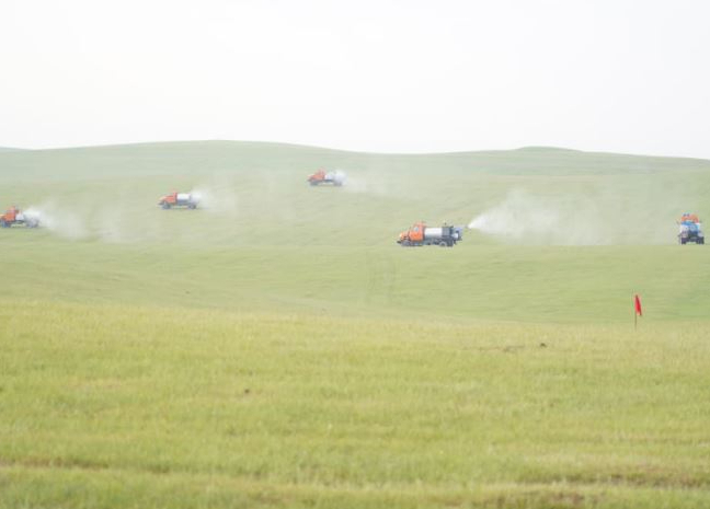 ТҮРКІСТАН: Өңірде шегірткеге қарсы күрес жұмыстары қарқын алды