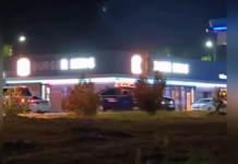 ​Шымкентте полицейлер көшеде дрифт жасаған жүргізушінің әрекетін тоқтатты