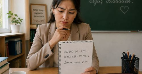 ​АҚЫЛЫ ЕҢБЕК ДЕМАЛЫСЫН қалай есептейді?