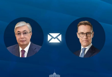 Қасым-Жомарт Тоқаев Финляндия Президентін құттықтады