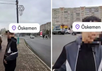 Өскеменде жолаушы қыздарға тиісіп, қоғамдық көлікте жанжал шыққан