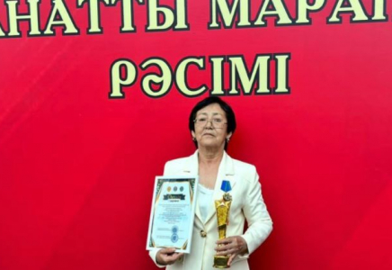 Шымкентте белсенді ұзақ өмір орталығының дәрігері үздік маман атанды  