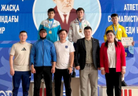 Түркістандық зілтеміршілер республикалық турнирде 4 медаль иеленді