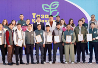 Түркістанда белсенді жастар марапатталып, экологиялық акция ұйымдастырылды