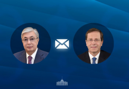 Тоқаев Израиль Президентін құттықтады 