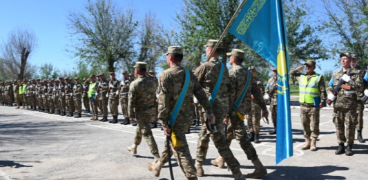 ​Шымкентте 118 әскери міндетті Отанға адал болуға ант берді