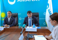 ТҮРКІСТАН: «Amanat» алаңында ашық диалог өтті