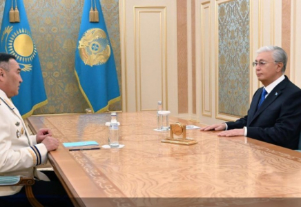 Тоқаев Ұлттық қауіпсіздік комитетінің төрағасы Ермек Сағымбаевты қабылдады