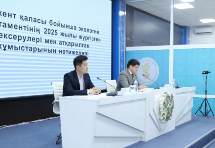 ШЫМКЕНТ: экологтар мониторинг нәтижелерін жариялады