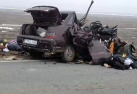 Ақтөбе облысында жол апатынан бес адам қаза тапты