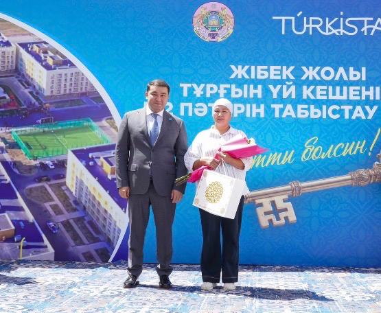 Түркістан қаласында 512 отбасы баспаналы болды