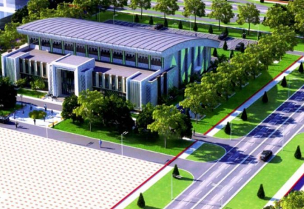 Түркістанда мұз сарайы салынып жатыр