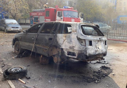 Алматыдағы жарылысы: 9 көлік жанып кетті 