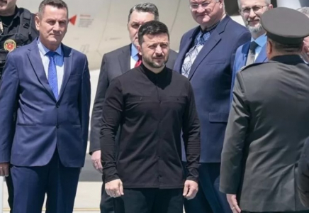 Украина президенті Зеленский Түркияға келді