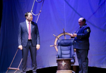 ТҮРКІСТАН: Р.Сейтметов театрында «Жалғыз желкен» қойылымының премьерасы өтті