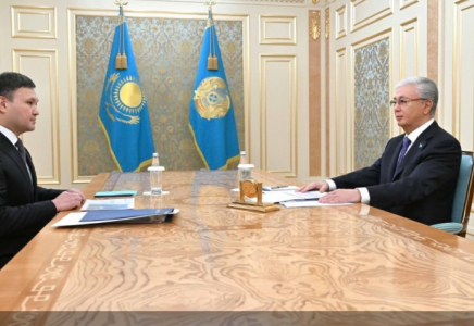 Мемлекет басшысы Асхат Хасеновті қабылдады