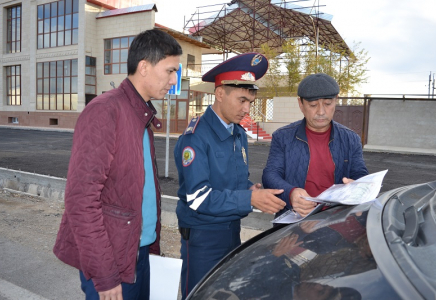 ​Түркістанда қауіпсіздікті қамтамасыз етуге бағытталған рейдтік шара өтті