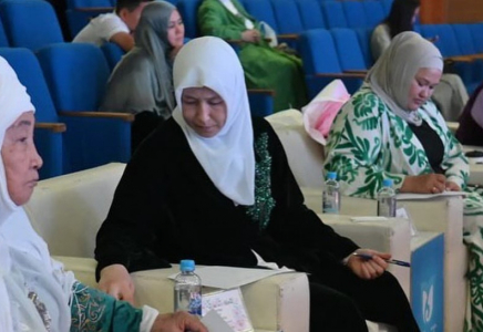 ​В Шымкенте прошёл конкурс национальной мусульманской женской одежды