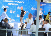 ТҮРКІСТАН: Жәрмеңкеде 700-ден астам жұмыс орны ұсынылды