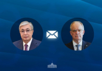 Мемлекет басшысы Грекия Президенті Константинос Тасуласқа құттықтау жеделхатын жолдады