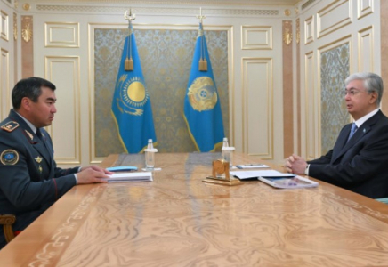 Тоқаев Төтенше жағдайлар министрі Шыңғыс Әріновті қабылдады