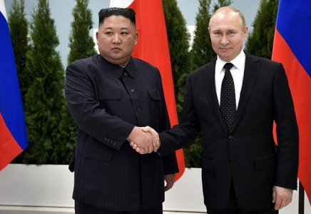 Путин Ким Чен Ынды 