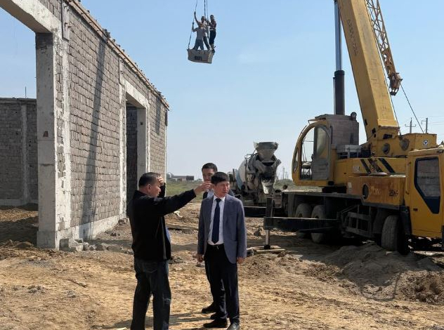 ТҮРКІСТАН: Мақтааралда өндірістік парк салынып жатыр