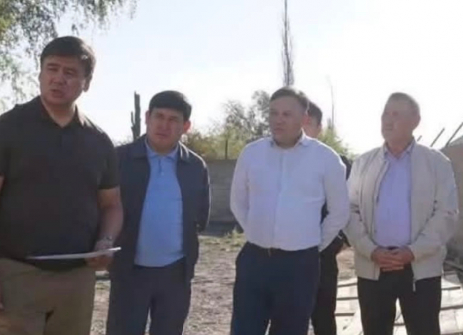 ​ТҮРКІСТАН:   ОРДАБАСЫ АУДАНЫНДАҒЫ АУЫЗСУ ЖӘНЕ ГАЗБЕН ҚАМТУ ЖҰМЫСТАРЫ ТЕКСЕРІЛДІ